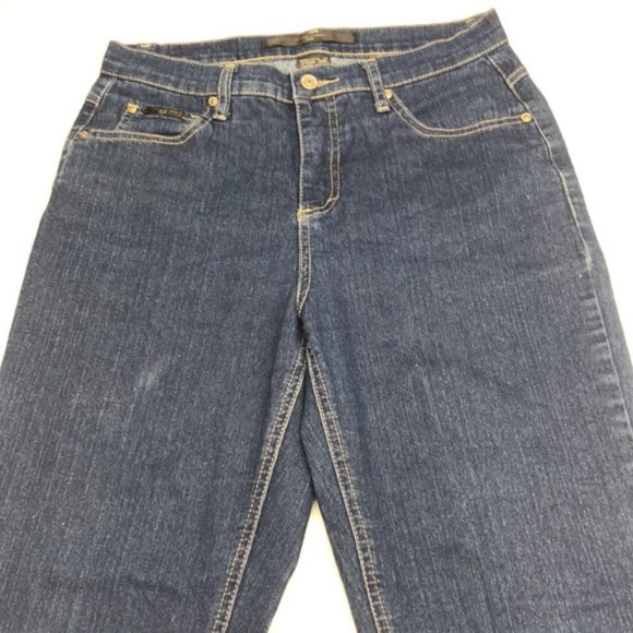 LIKE NEW SIMON CHANG STRAIGHT LEG JEANS 10/30x29 ⭐️ - Picture 3 of 12